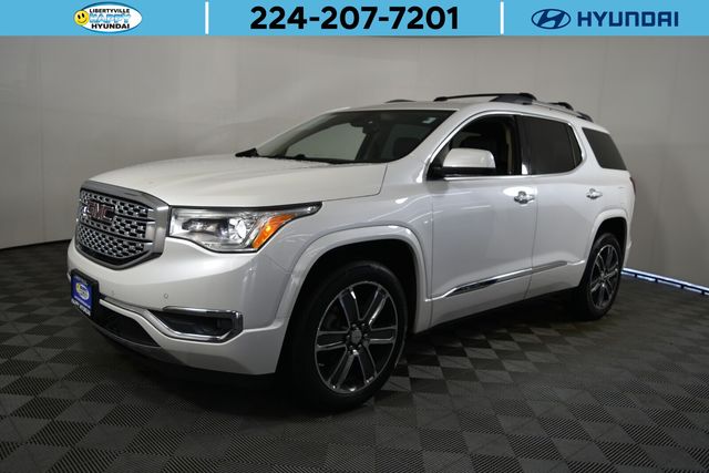 White Frost Tricoat 2017 GMC Acadia SUV / Crossover Four-Wheel Drive 6-Speed Automatic