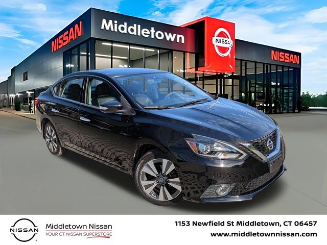 Super Black 2016 Nissan Sentra Sedan Front-Wheel Drive Continuously Variable Transmission