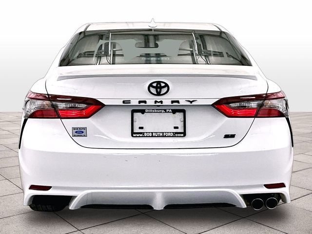 2024 Toyota Camry SE White at Sutliff Volkswagen