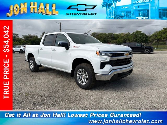Summit White 2026 Chevrolet Silverado 1500 Pickup Truck Four-Wheel Drive Automatic