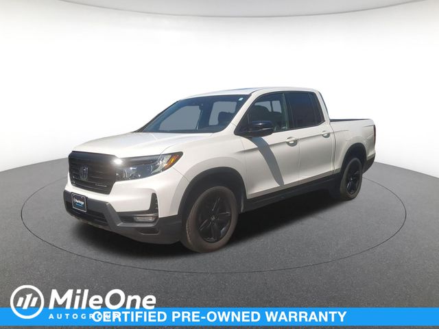 Platinum White Pearl 2022 Honda Ridgeline Black Edition AWD Pickup Truck All-Wheel Drive 9-Speed Automatic