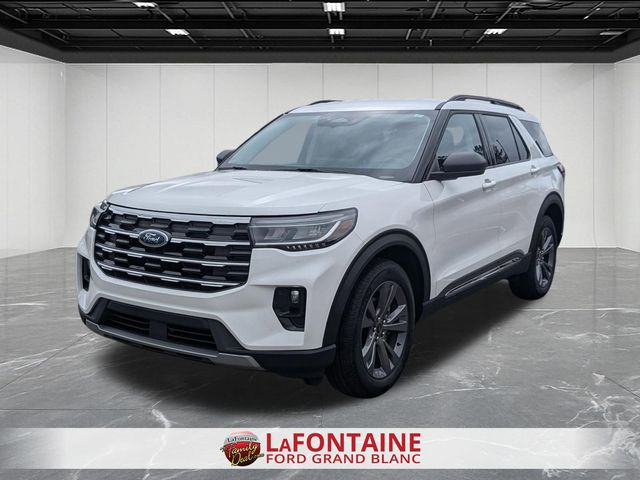 White Metallic 2025 Ford Explorer Active AWD SUV / Crossover All-Wheel Drive Automatic