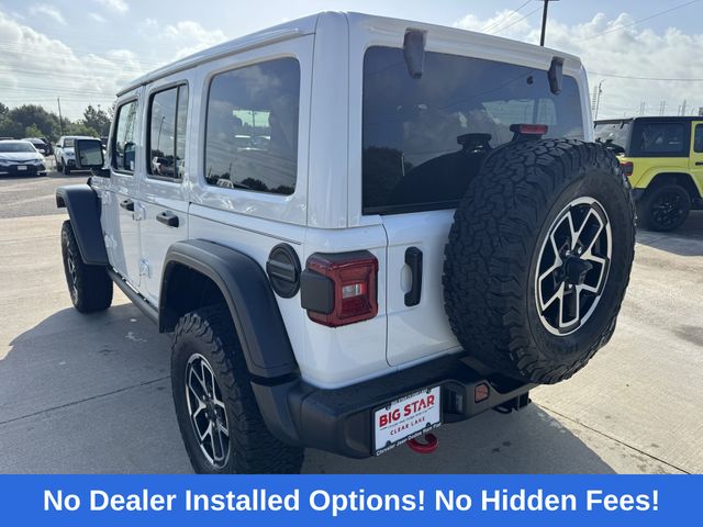 2024 Jeep Wrangler Rubicon White at Bayway Cadillac of The Woodlands