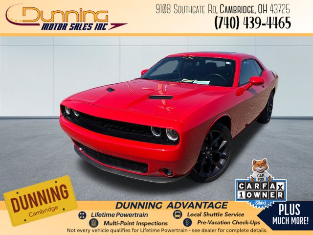 Torred Clearcoat 2023 Dodge Challenger SXT RWD Coupe Rear-Wheel Drive 8-Speed Automatic