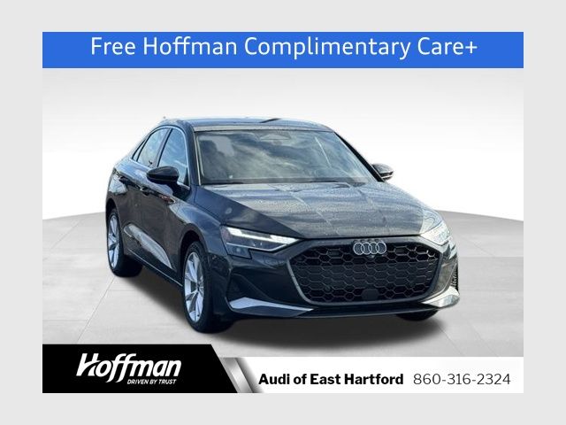 Manhattan Gray Metallic 2026 Audi A3 quattro Premium Plus 40 TFSI Sedan All-Wheel Drive 7-Speed Automatic