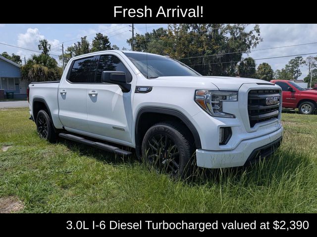 Summit White 2021 GMC Sierra 1500 Pickup Truck Four-Wheel Drive Automatic