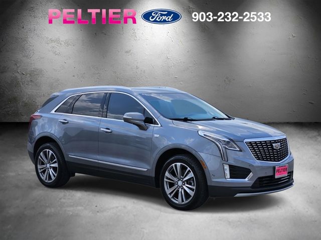 Gray (Satin Steel Metallic) 2021 Cadillac XT5 SUV / Crossover Front-Wheel Drive 9-Speed Automatic