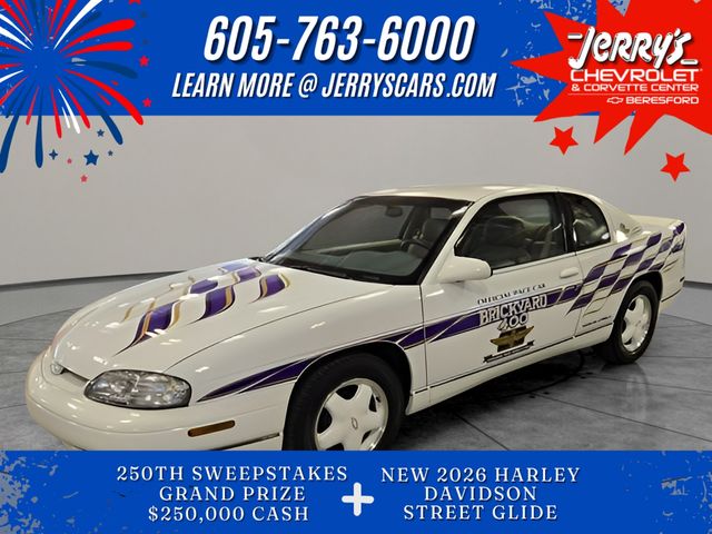 White 1995 Chevrolet Monte Carlo Z34 FWD Coupe Front-Wheel Drive 4-Speed Automatic