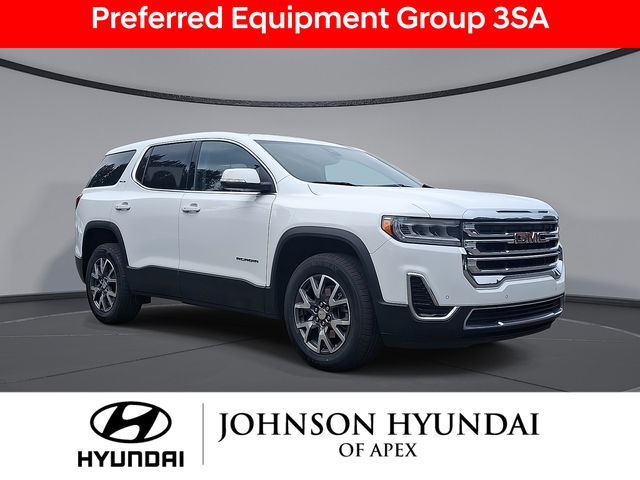 Summit White 2023 GMC Acadia SUV / Crossover Front-Wheel Drive 9-Speed Automatic