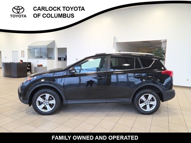 Black 2015 Toyota RAV4 XLE AWD SUV / Crossover All-Wheel Drive 6-Speed Automatic