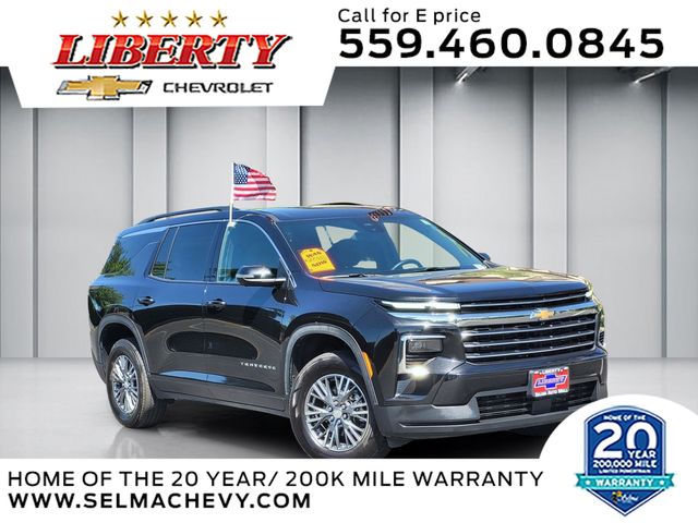 Black Metallic 2024 Chevrolet Traverse SUV / Crossover Front-Wheel Drive 8-Speed Automatic