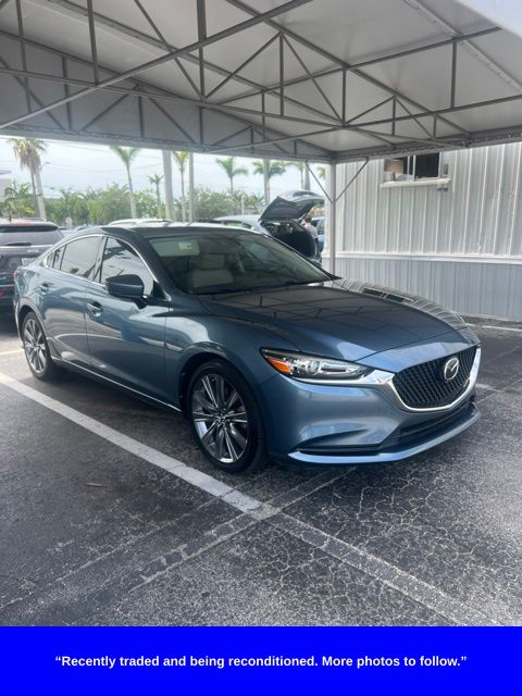 Blue Reflex Mica 2018 Mazda MAZDA6 Sedan Front-Wheel Drive 6-Speed Automatic