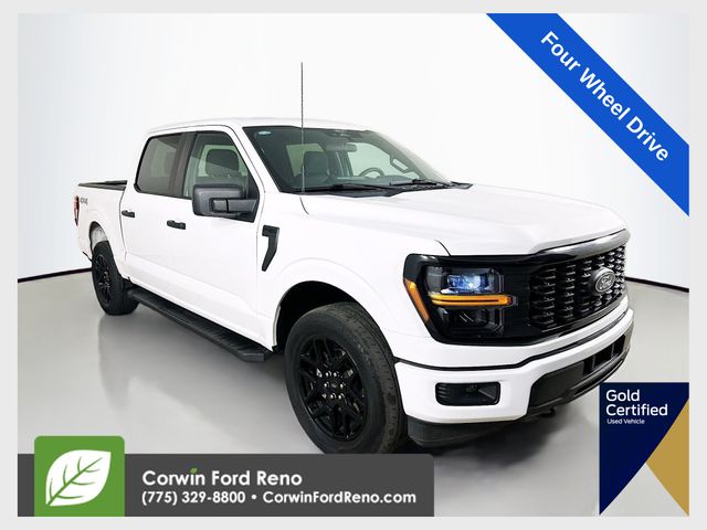 Oxford White 2024 Ford F-150 Pickup Truck Four-Wheel Drive Automatic