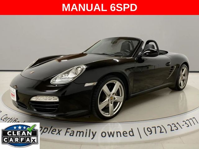 Black 2009 Porsche Boxster Convertible Rear-Wheel Drive 6-Speed Manual Overdrive