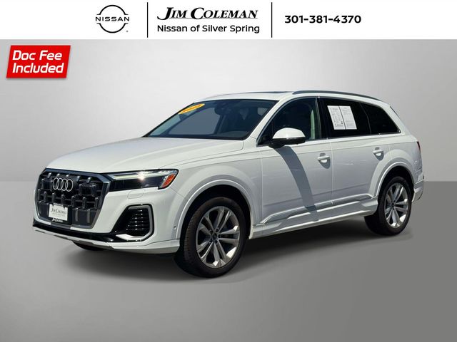 Glacier White Metallic 2025 Audi Q7 SUV / Crossover All-Wheel Drive 8-Speed Automatic