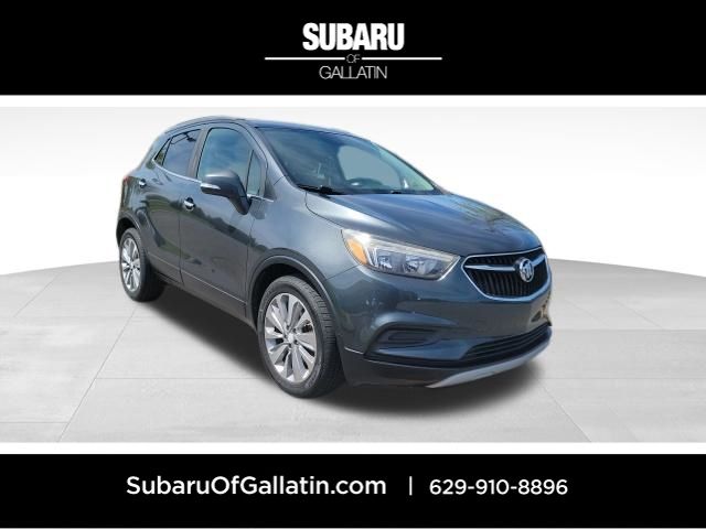 Graphite Gray Metallic 2018 Buick Encore Preferred FWD SUV / Crossover Front-Wheel Drive 6-Speed Automatic Overdrive