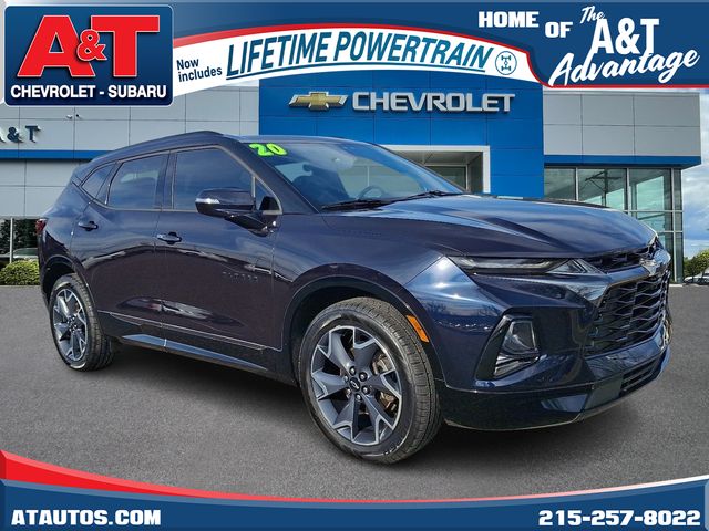 used 2020 Chevrolet Blazer car, priced at $20,750