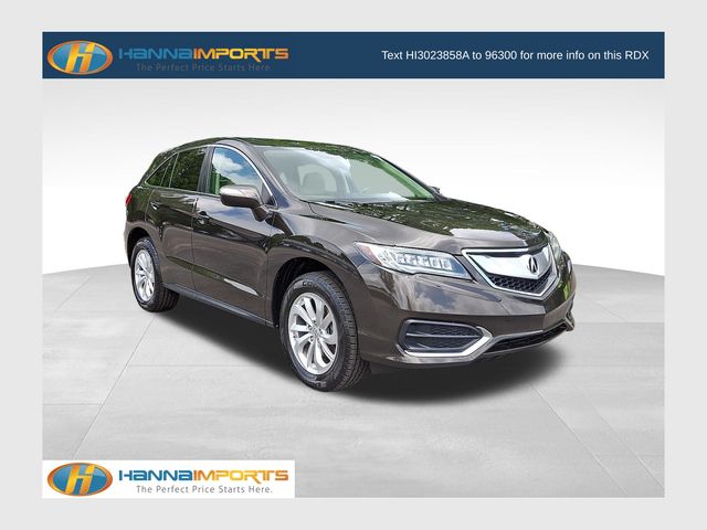 Kona Coffee Metallic 2017 Acura RDX SUV / Crossover All-Wheel Drive 6-Speed Automatic