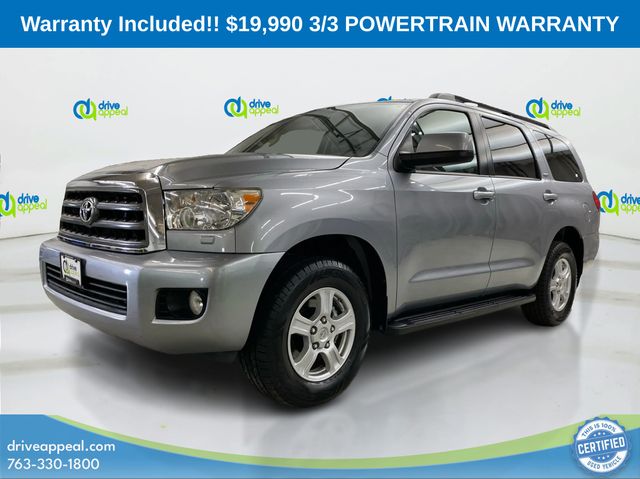 Silver Sky Metallic 2013 Toyota Sequoia SR5 4WD SUV / Crossover Four-Wheel Drive 6-Speed Automatic