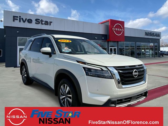 Pearl White Tricoat 2024 Nissan Pathfinder SL FWD SUV / Crossover Front-Wheel Drive 9-Speed Automatic