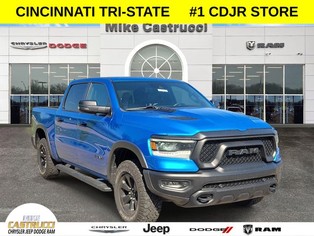 Hydro Blue Pearlcoat 2023 RAM 1500 Pickup Truck Four-Wheel Drive 8-Speed Automatic