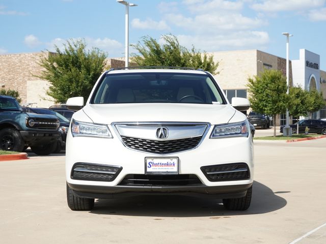 Used 2016 Acura MDX Base with VIN 5FRYD4H24GB054335 for sale in Prosper, TX