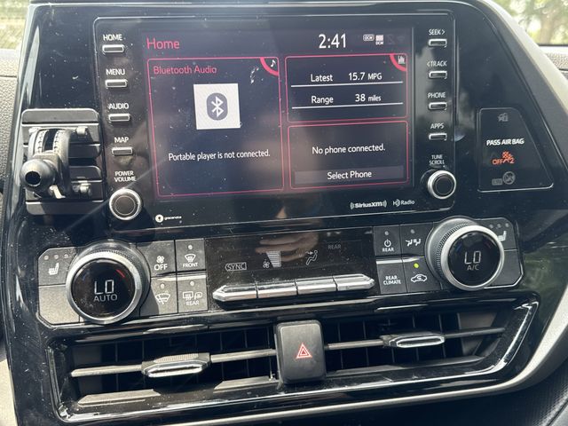 2021 Toyota Highlander XLE Red at Don McGill Toyota