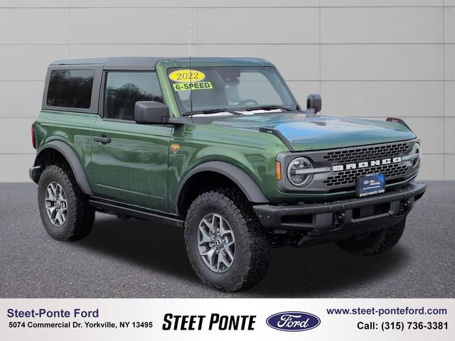 2022 Ford Bronco Badlands Advanced 2-Door 4WD