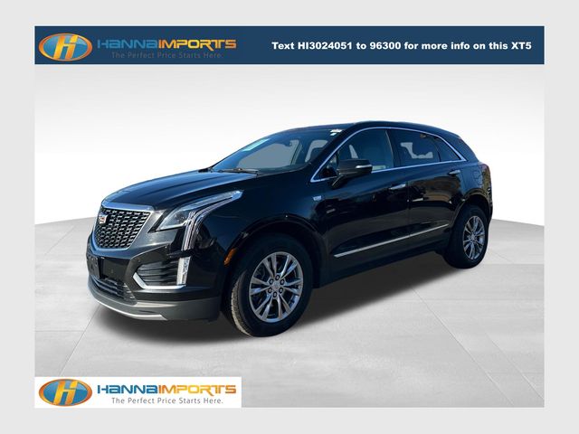 Stellar Black Metallic 2022 Cadillac XT5 Premium Luxury AWD SUV / Crossover Four-Wheel Drive 9-Speed Automatic