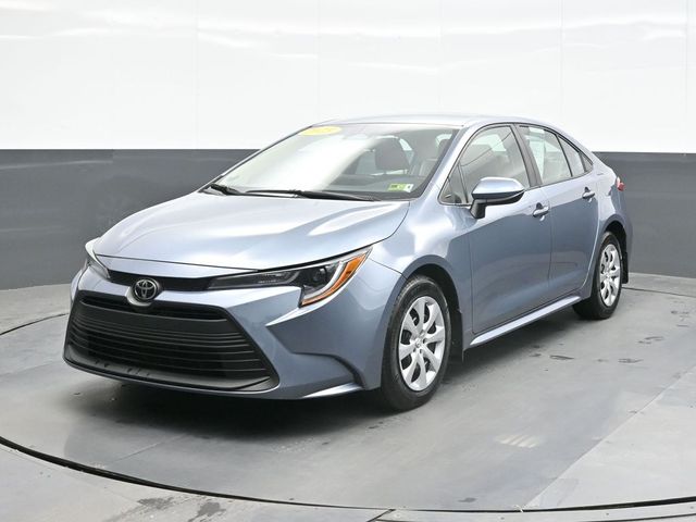 Gray 2023 Toyota Corolla LE FWD Sedan Front-Wheel Drive Continuously Variable Transmission