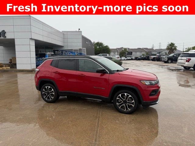 2023 Jeep Compass Limited Red at Wharton Ford