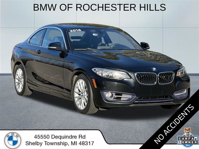 Jet Black 2016 BMW 2 Series 228i xDrive Coupe AWD Coupe All-Wheel Drive 8-Speed Automatic