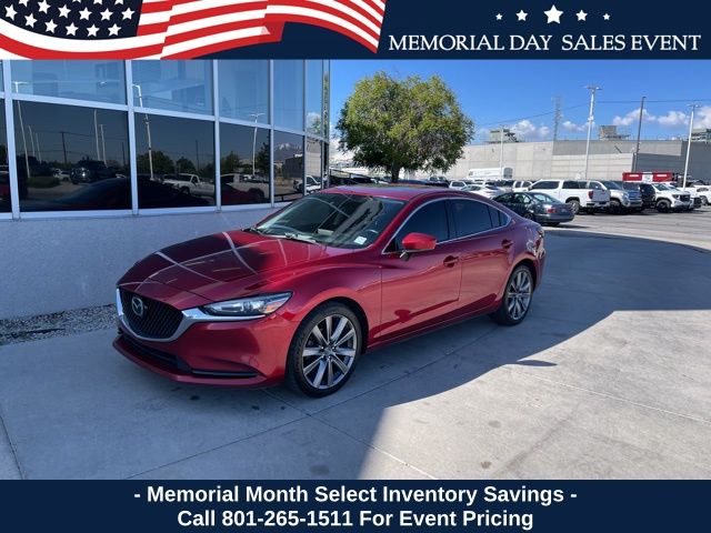 Soul Red Crystal Metallic 2020 Mazda MAZDA6 Touring FWD Sedan Front-Wheel Drive 6-Speed Automatic