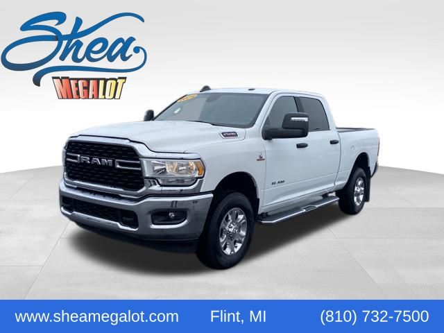 Bright White Clearcoat 2024 RAM 2500 Pickup Truck Four-Wheel Drive 6-Speed Automatic