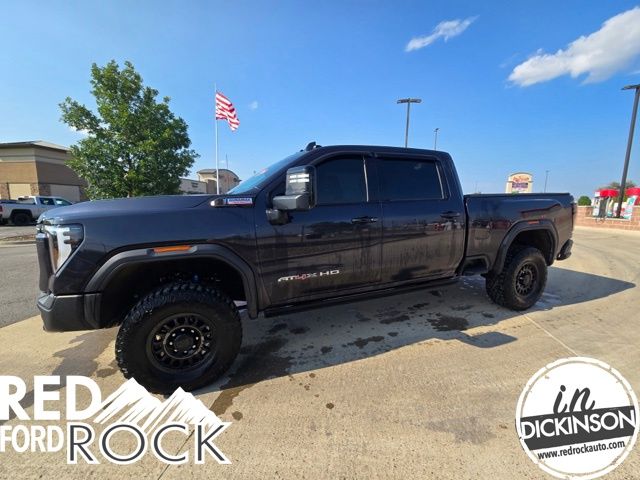Titanium Rush Metallic 2024 GMC Sierra 2500HD Pickup Truck Four-Wheel Drive Automatic