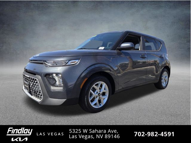 Gravity Gray 2021 Kia Soul SUV / Crossover Front-Wheel Drive Continuously Variable Transmission