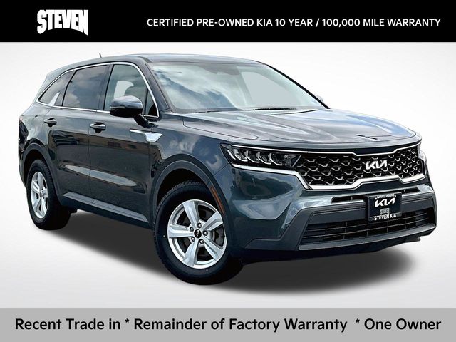 Gravity Gray 2022 Kia Sorento SUV / Crossover Front-Wheel Drive 8-Speed Automatic