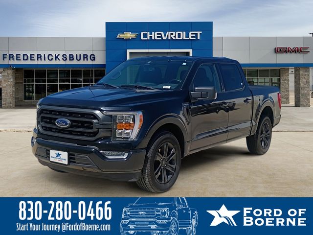 Black Metallic 2023 Ford F-150 XLT SuperCrew RWD Pickup Truck 4X2 Automatic