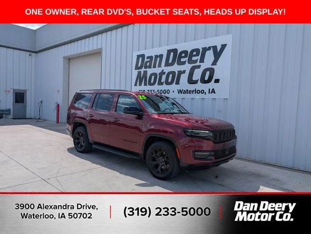 Velvet Red Pearlcoat 2025 Jeep Wagoneer SUV / Crossover Four-Wheel Drive 8-Speed Automatic