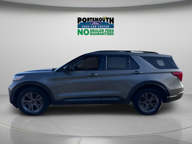 Carbonized Gray Metallic 2022 Ford Explorer XLT AWD SUV / Crossover All-Wheel Drive Automatic