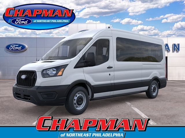Oxford White 2026 Ford Transit Passenger Van