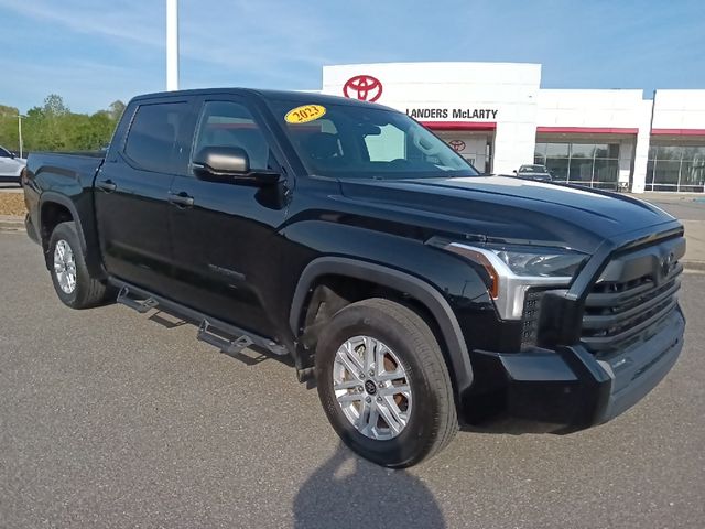 Midnight Black Metallic 2023 Toyota Tundra Pickup Truck 4X2 Automatic