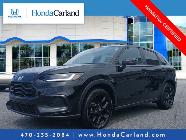 Crystal Black Pearl 2025 Honda HR-V SUV / Crossover Front-Wheel Drive Continuously Variable Transmission