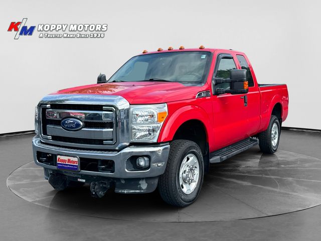 2012 Ford F250SD XLT - Vermillion Red exterior view 1