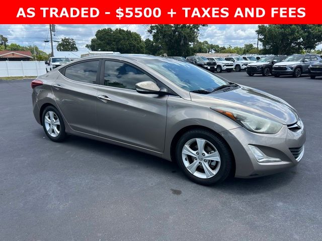 Bronze 2016 Hyundai Elantra Value Edition FWD Sedan Front-Wheel Drive 6-Speed Automatic