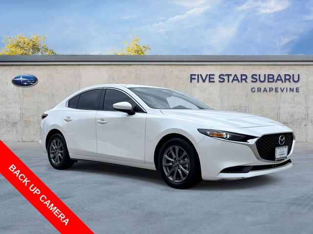 Snowflake White Pearl Mica 2025 Mazda MAZDA3 Sedan Front-Wheel Drive 6-Speed Automatic