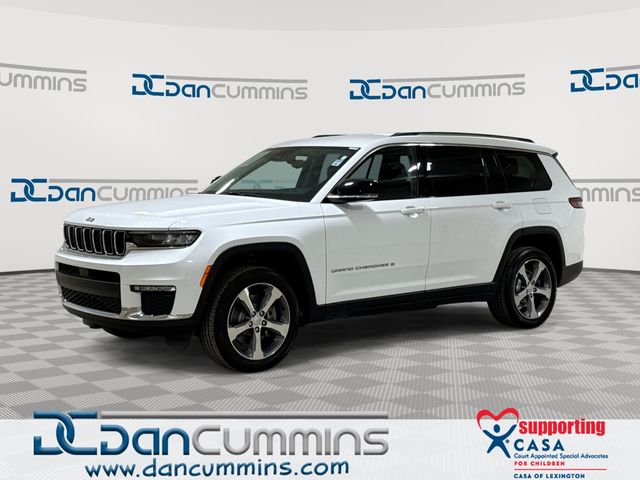 Bright White Clearcoat 2023 Jeep Grand Cherokee L Limited 4WD SUV / Crossover Four-Wheel Drive 8-Speed Automatic