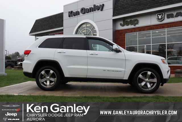 Bright White Clearcoat 2016 Jeep Grand Cherokee Limited 4WD SUV / Crossover Four-Wheel Drive 8-Speed Automatic