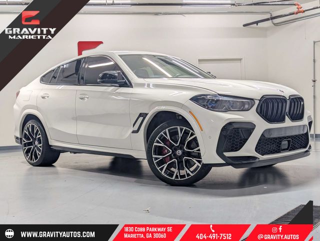 Alpine White 2022 BMW X6 M SUV / Crossover All-Wheel Drive 8-Speed Automatic