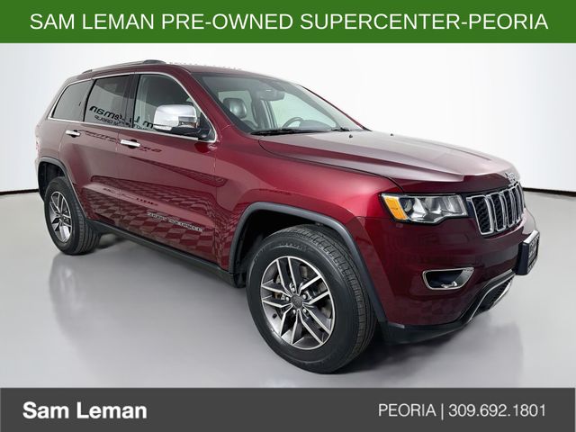 Velvet Red Pearlcoat 2021 Jeep Grand Cherokee SUV / Crossover Four-Wheel Drive 8-Speed Automatic